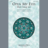 Download or print John Purifoy Open My Eyes, That I May See Sheet Music Printable PDF 7-page score for Sacred / arranged SATB Choir SKU: 296820
