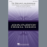 Download or print John Purifoy Te Deum Laudamus Sheet Music Printable PDF 14-page score for Latin / arranged SAB Choir SKU: 78346