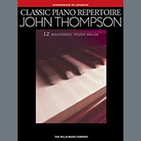Download or print John Thompson Andantino Sheet Music Printable PDF 4-page score for Pop / arranged Educational Piano SKU: 95154