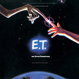 Download or print John Williams Adventures On Earth (from E.T. The Extra-Terrestrial) Sheet Music Printable PDF 5-page score for Film/TV / arranged Piano Solo SKU: 18485