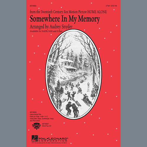 John Williams Somewhere In My Memory (from Home Alone) (arr. Audrey Snyder) Profile Image