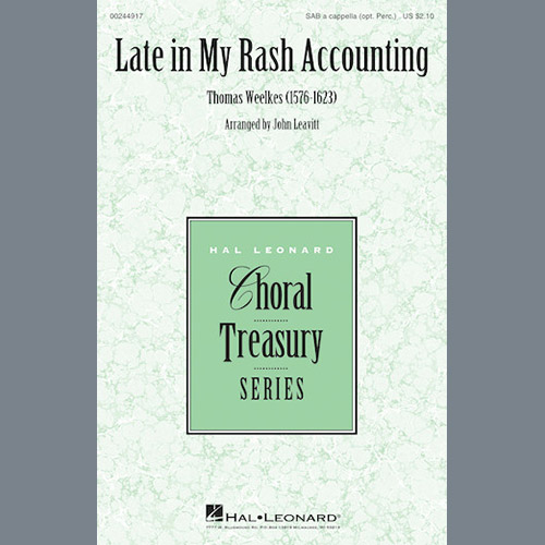 Easily Download John Leavitt Printable PDF piano music notes, guitar tabs for SAB Choir. Transpose or transcribe this score in no time - Learn how to play song progression.