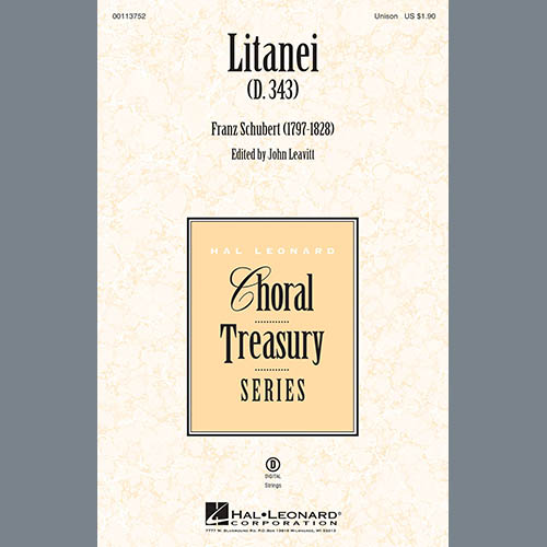 Litanei (arr. John Leavitt) cover image