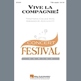 Download or print John Leavitt Vive La Compagnie! Sheet Music Printable PDF 3-page score for Concert / arranged TTBB Choir SKU: 164471