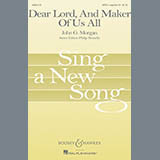Download or print John Morgan Dear Lord And Maker Of Us All Sheet Music Printable PDF 8-page score for Hymn / arranged SATB Choir SKU: 154604