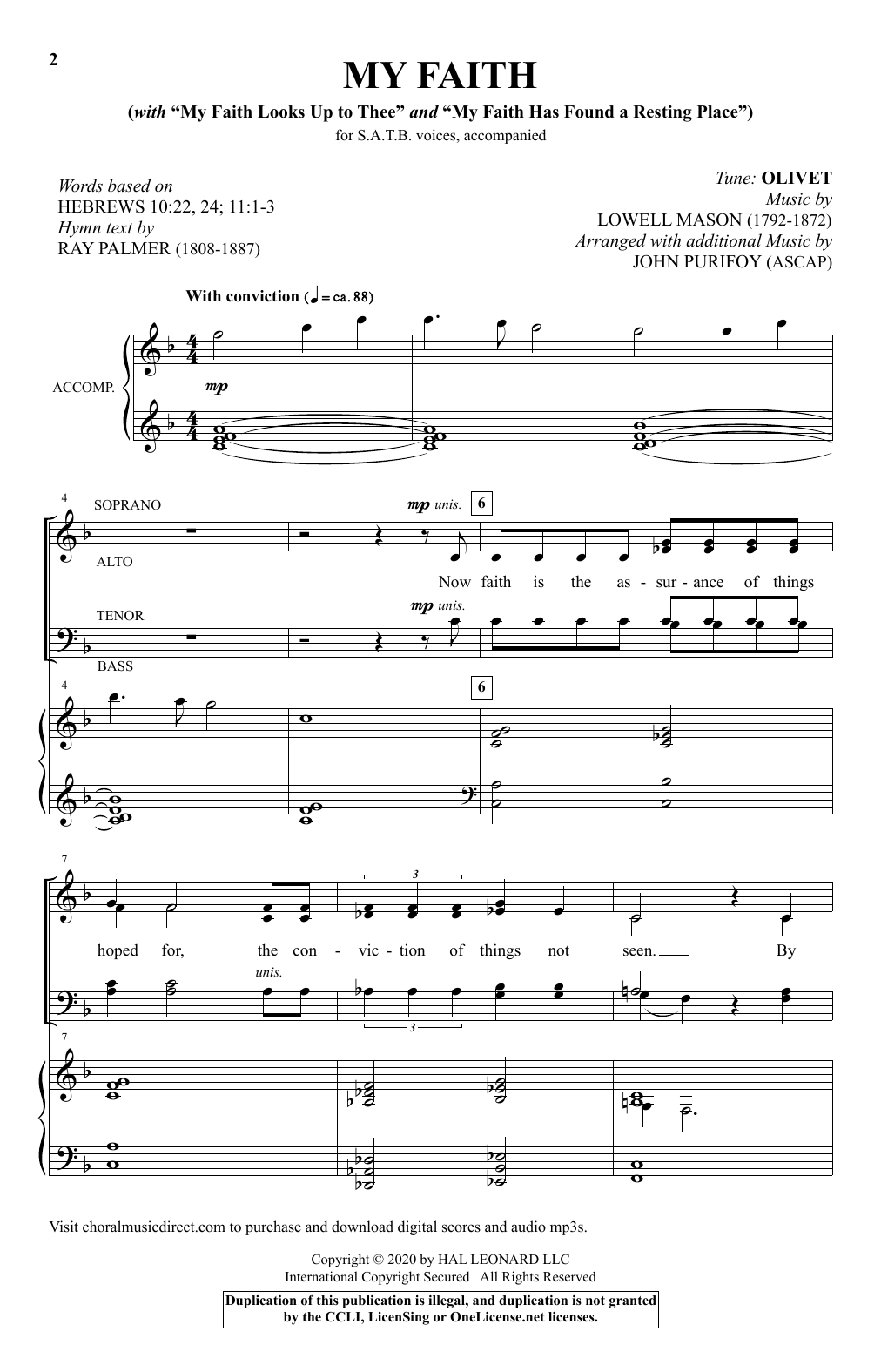 Learn to play John Purifoy My Faith (With John Purifoy My Faith (With