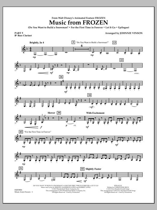 Learn to play Johnnie Vinson Music from Johnnie Vinson Music from