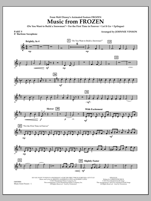 Learn to play Johnnie Vinson Music from Johnnie Vinson Music from