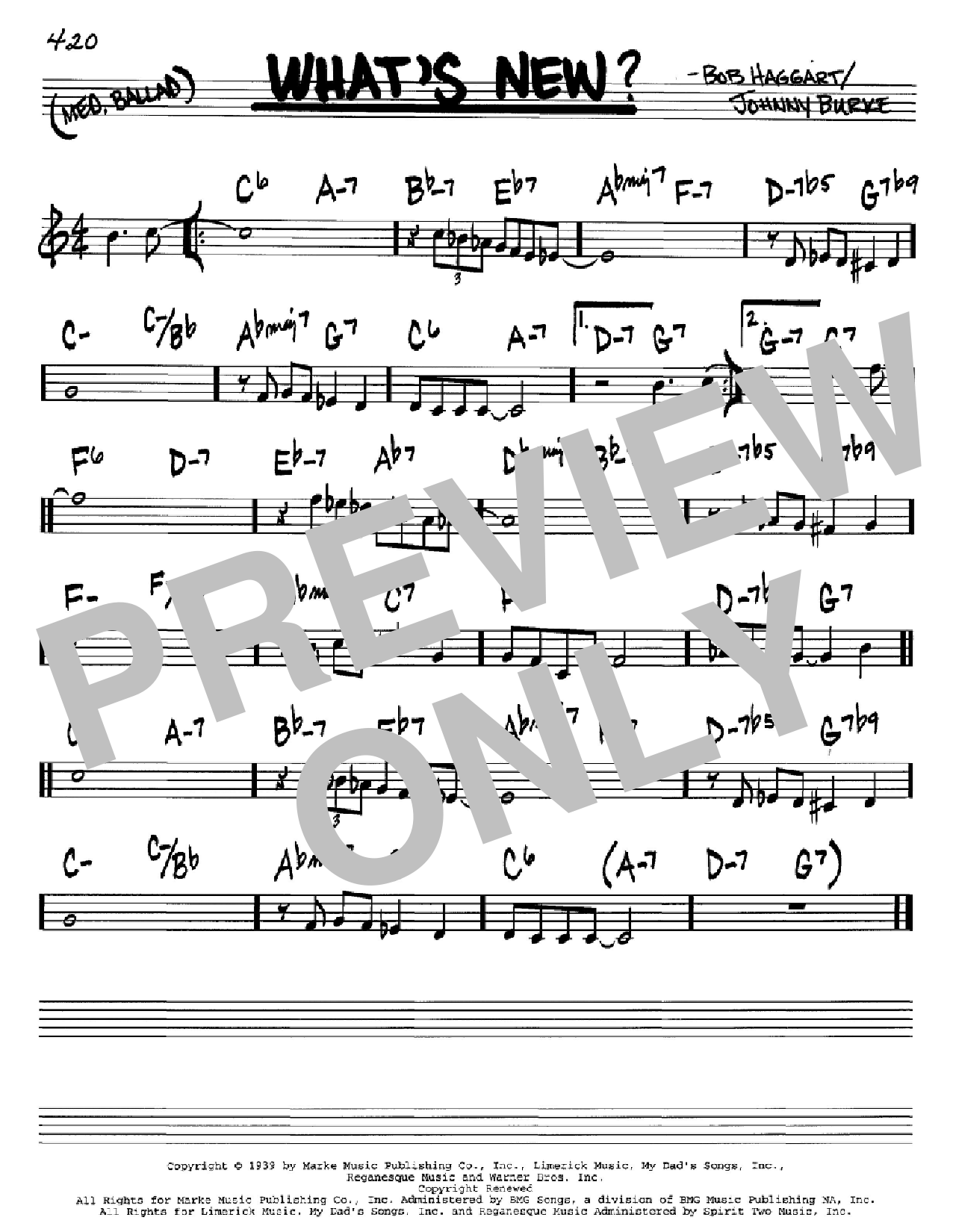 Learn to play Johnny Burke What's New? sheet music for Pro Vocal in minutes. Price: 6.9900$ Johnny Burke What's New? sheet music notes and chords arranged for Pro Vocal