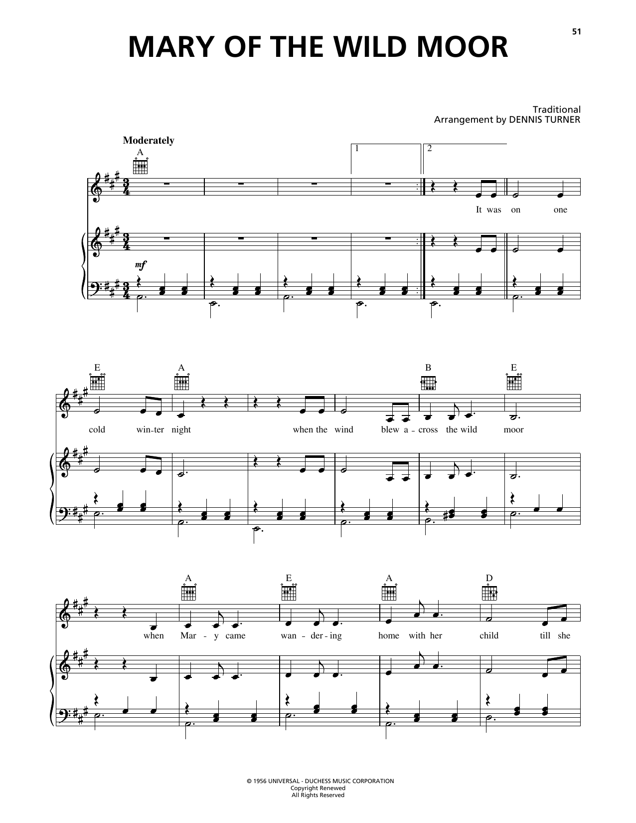 Learn to play Johnny Cash Mary Of The Wild Moor sheet music for Piano, Vocal & Guitar Chords (Right-Hand Melody) in minutes. Price: 6.9900$ Johnny Cash Mary Of The Wild Moor sheet music notes and chords arranged for Piano, Vocal & Guitar Chords (Right-Hand Melody)