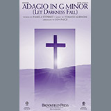 Download or print Jon Paige Adagio In Sol Minore (Adagio In G Minor) Sheet Music Printable PDF 9-page score for Sacred / arranged SATB Choir SKU: 196142
