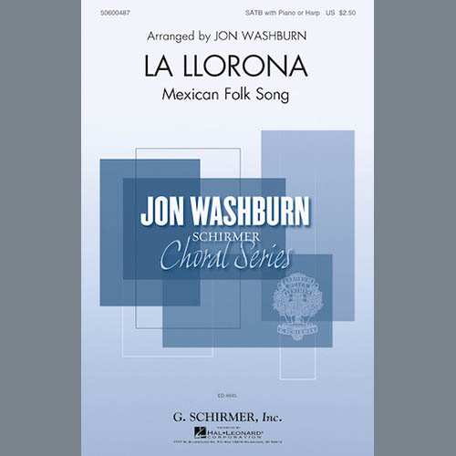 Mexican Folksong La Llorona (arr. Jon Washburn) Profile Image