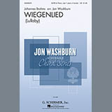Download or print Johannes Brahms Wiegenlied (arr. Jon Washburn) Sheet Music Printable PDF 3-page score for Classical / arranged SSATB Choir SKU: 155007