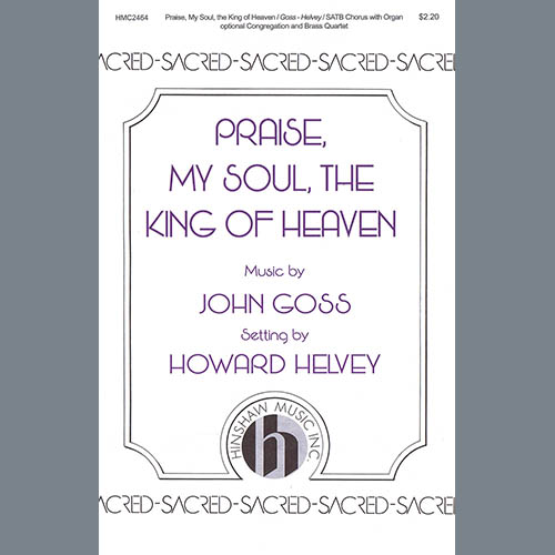 Easily Download Jon Goss Printable PDF piano music notes, guitar tabs for SATB Choir. Transpose or transcribe this score in no time - Learn how to play song progression.
