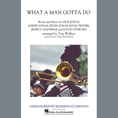 Jonas Brothers What a Man Gotta Do (arr. Tom Wallace) - Snare Profile Image