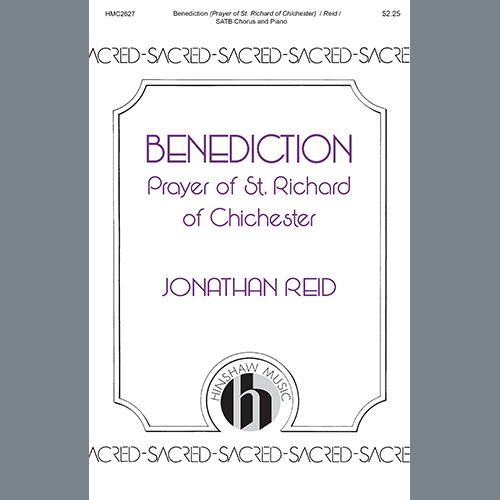 Jonathan Reid Benediction (Prayer of St. Richard of Chichester) Profile Image