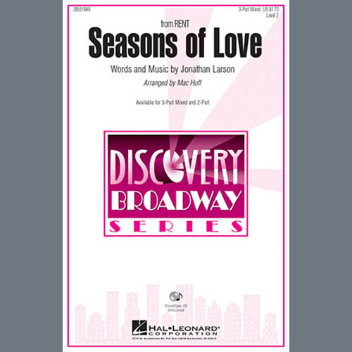 Jonathan Larson Download Printable PDF Score Easily Download Jonathan Larson Printable PDF piano music notes, guitar tabs for 3-Part Mixed Choir. Transpose or transcribe this score in no time - Learn how to play song progression.