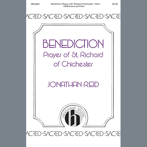 Jonathan Reid Download Printable PDF Score Easily Download Jonathan Reid Printable PDF piano music notes, guitar tabs for SATB Choir. Transpose or transcribe this score in no time - Learn how to play song progression.