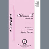 Download or print Jordan Bennett Adoramus Te Sheet Music Printable PDF 7-page score for Concert / arranged SATB Choir SKU: 423706