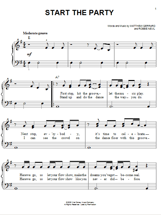 Learn to play Jordan Francis Start The Party sheet music for Easy Piano in minutes. Price: 6.9900$ Jordan Francis Start The Party sheet music notes and chords arranged for Easy Piano