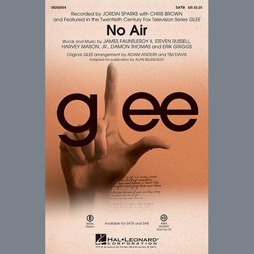 Jordin Sparks No Air (from Glee) (adapt. Alan Billingsley) Profile Image