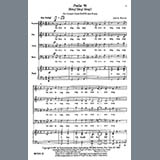 Download or print Jose Bowen Psalm 98 (Sing! Sing! Sing!) Sheet Music Printable PDF 13-page score for Classical / arranged SATB Choir SKU: 451661