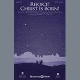 Download or print Joseph M. Martin Rejoice! Christ Is Born! Sheet Music Printable PDF 12-page score for Christmas / arranged SATB Choir SKU: 411045