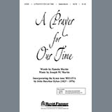 Download or print Joseph M. Martin A Prayer For Our Time (arr. Brant Adams) Sheet Music Printable PDF 11-page score for Patriotic / arranged SATB Choir SKU: 1359602