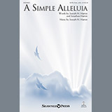 Download or print Joseph M. Martin A Simple Alleluia Sheet Music Printable PDF 3-page score for Sacred / arranged SATB Choir SKU: 156859