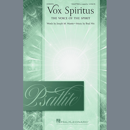 Joseph M. Martin and Brad Nix Vox Spiritus (The Voice Of The Spirit) Profile Image