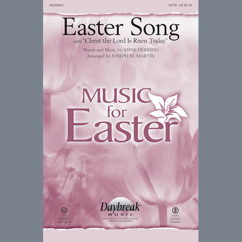 Easter Song Hear (With Christ The Lord Is Risen) cover image