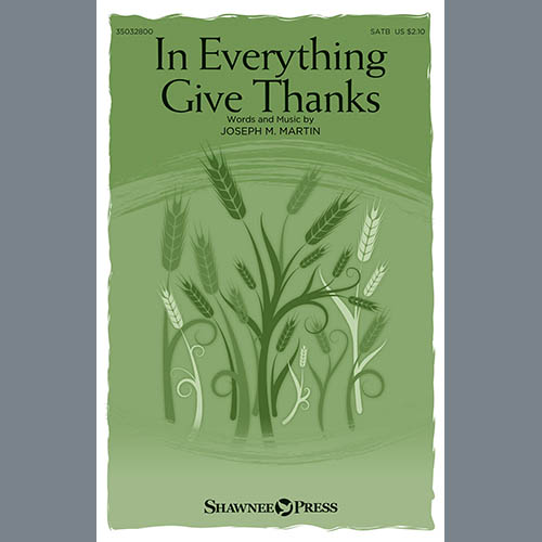 Joseph M. Martin In Everything Give Thanks Profile Image