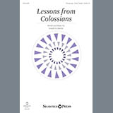 Download or print Joseph M. Martin Lessons From Colossians Sheet Music Printable PDF 7-page score for Concert / arranged Unison Choir SKU: 177029