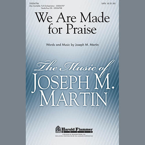 Joseph M. Martin We Are Made For Praise Profile Image
