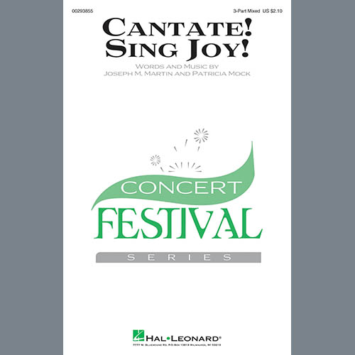 Cantate! Sing Joy! cover image