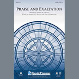 Download or print Joseph M. Martin Praise And Exaltation Sheet Music Printable PDF 5-page score for Concert / arranged SATB Choir SKU: 289825