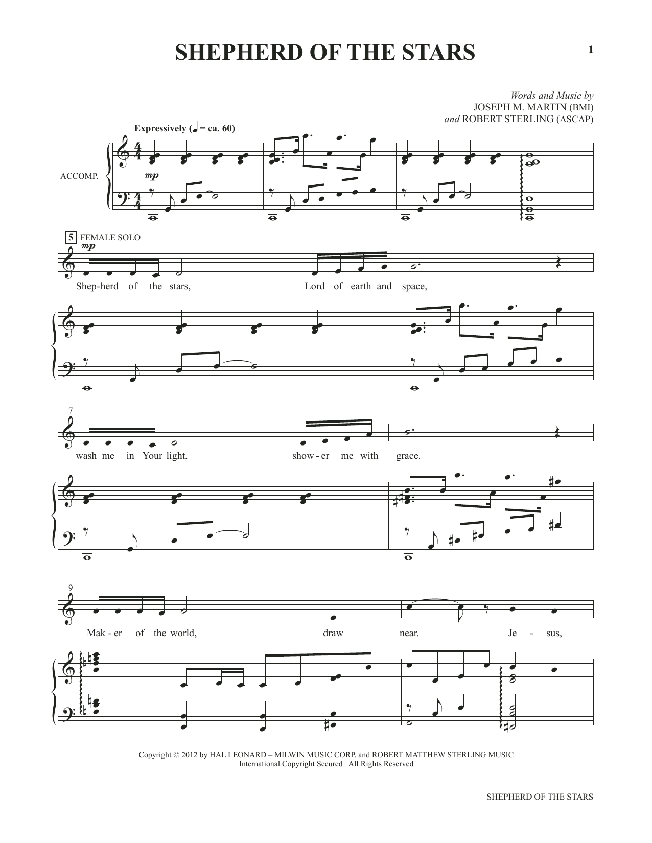 Learn to play Joseph M. Martin Shepherd Of The Stars (from Voices Together: Duets for Sanctuary Singers) sheet music for Vocal Duet in minutes. Price: 6.9900$ Joseph M. Martin Shepherd Of The Stars (from Voices Together: Duets for Sanctuary Singers) sheet music notes and chords arranged for Vocal Duet