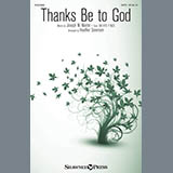 Download or print Joseph M. Martin Thanks Be To God (arr. Heather Sorenson) Sheet Music Printable PDF 11-page score for Sacred / arranged SATB Choir SKU: 431191