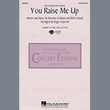 Download or print Josh Groban You Raise Me Up (arr. Roger Emerson) Sheet Music Printable PDF 5-page score for Inspirational / arranged SATB Choir SKU: 26908
