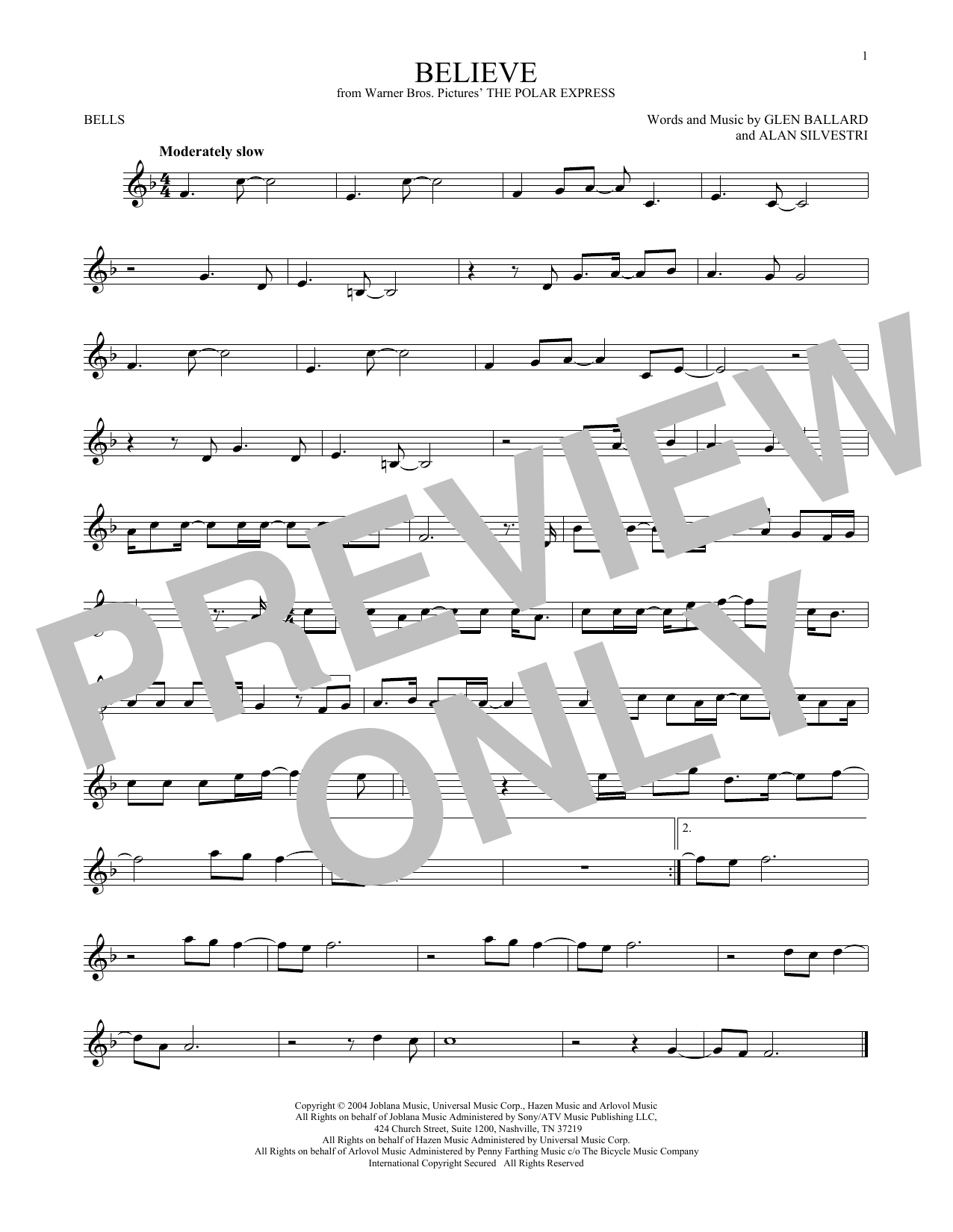 Josh Groban Believe sheet music notes and chords. Download Printable PDF.