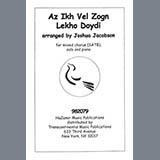 Download or print Joshua Jacobson Az Ikh Vel Zogn Lekho Doydi Sheet Music Printable PDF 11-page score for Classical / arranged SATB Choir SKU: 451671