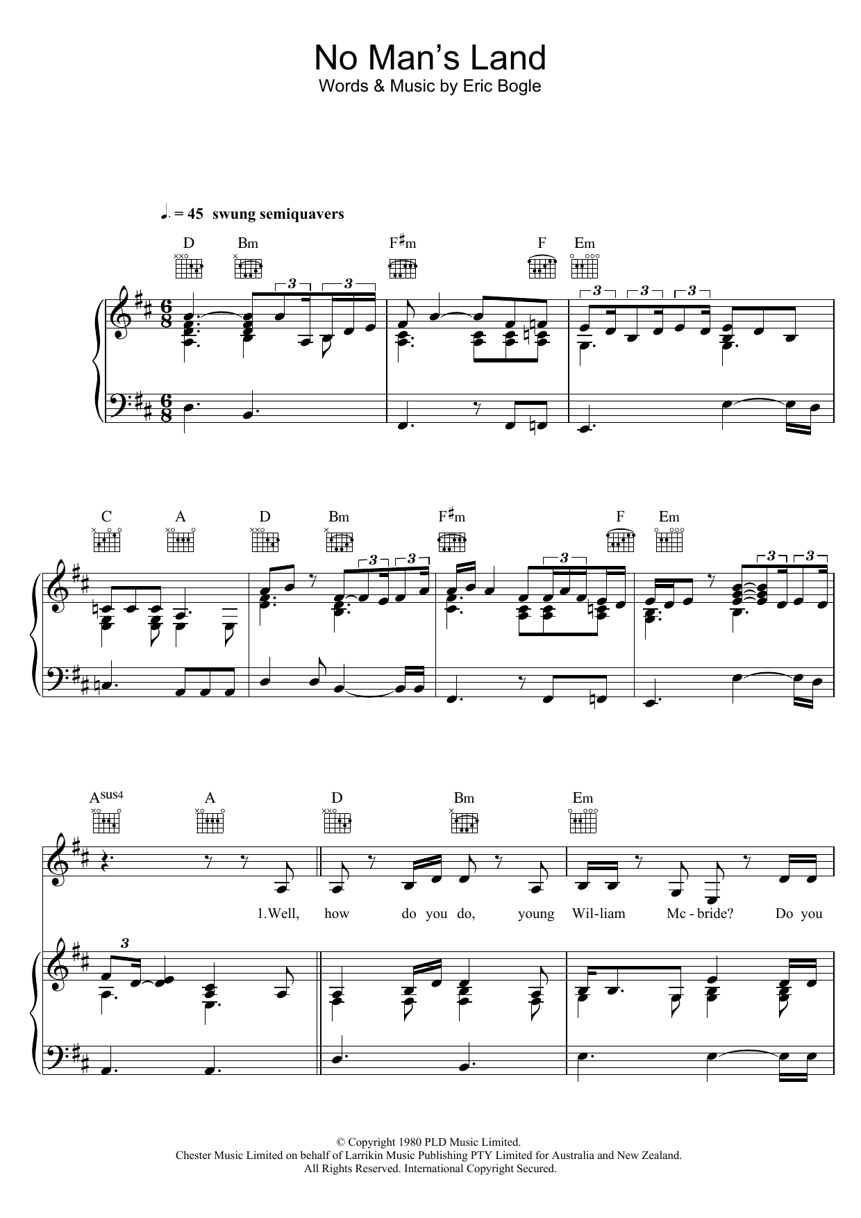 Learn to play Joss Stone No Man's Land / The Green Fields Of France (feat. Jeff Beck) sheet music for Piano, Vocal & Guitar (Right-Hand Melody) in minutes. Joss Stone No Man's Land / The Green Fields Of France (feat. Jeff Beck) sheet music notes and chords