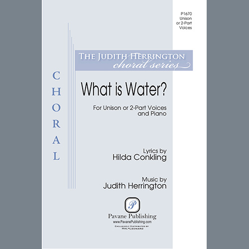 Judith Herrington What is Water? Profile Image