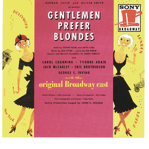 Jule Styne Diamonds Are A Girl's Best Friend (from Gentlemen Prefer Blondes Musical) Profile Image