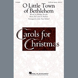 Download or print Julie Ann Ballard O Little Town Of Bethlehem Sheet Music Printable PDF 11-page score for Christmas / arranged SATB Choir SKU: 186505