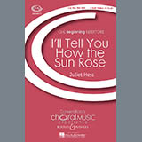 Download or print Juliet Hess I'll Tell You How The Sun Rose Sheet Music Printable PDF 5-page score for Concert / arranged 2-Part Choir SKU: 71299