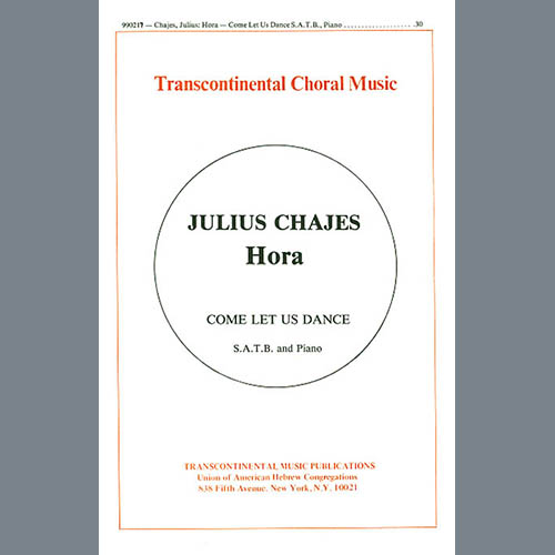 Julius Chajes Hora (Come Let Us Dance) Profile Image