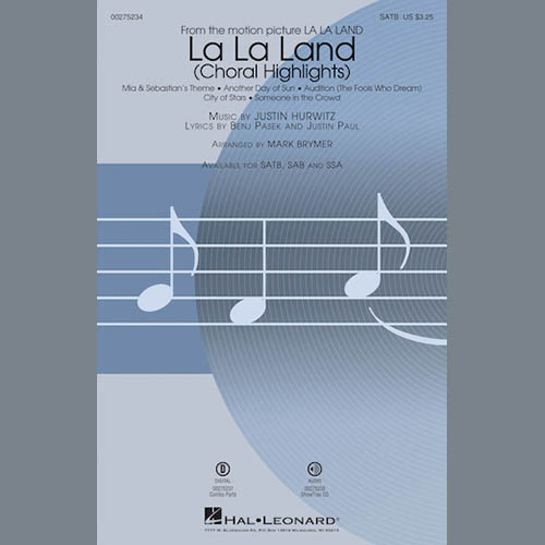 Justin Hurwitz La La Land: Choral Highlights (arr. Mark Brymer) Profile Image