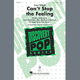 Download or print Justin Timberlake Can't Stop The Feeling (from Trolls) (arr. Audrey Snyder) Sheet Music Printable PDF 10-page score for Pop / arranged 2-Part Choir SKU: 190827