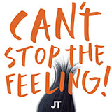 Download or print Justin Timberlake Can't Stop The Feeling! (from Trolls) (arr. Joseph Hoffman) Sheet Music Printable PDF 3-page score for Pop / arranged Easy Piano SKU: 512277